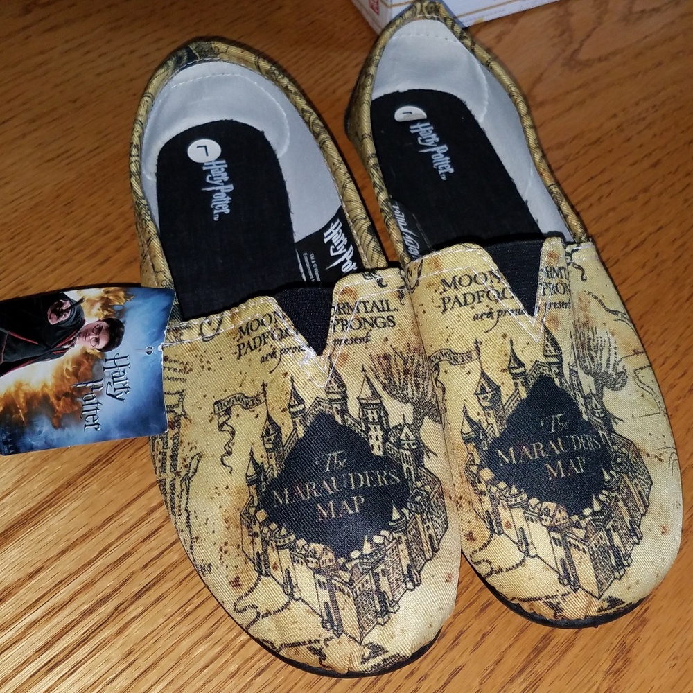 Harry Potter Marauder's Map shoes